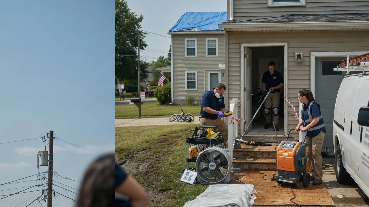 Water Damage Repair in Miller City, IL near me